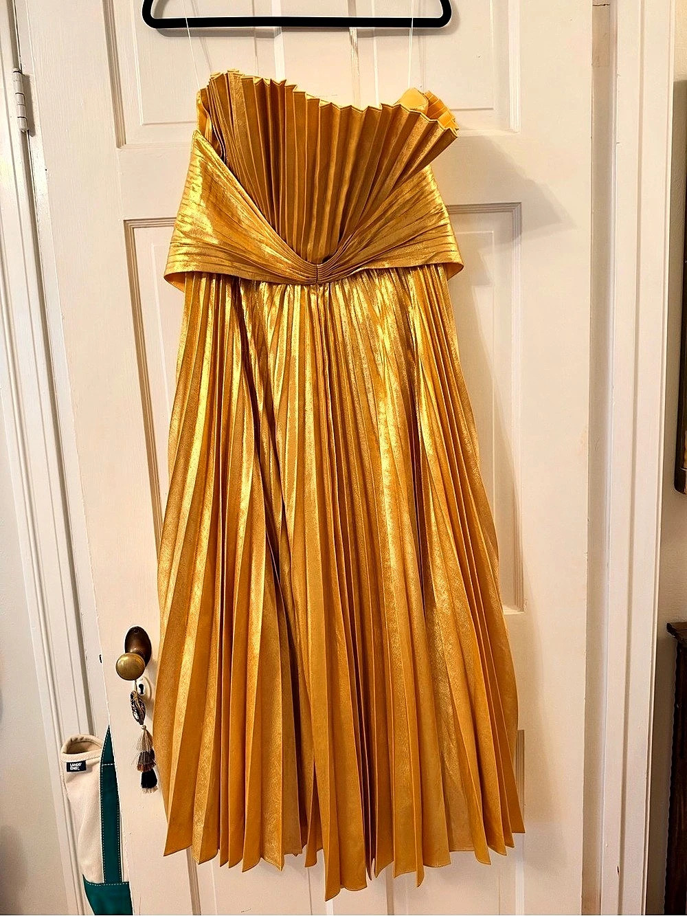 Acler Metallic Dress NWT